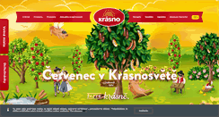 Desktop Screenshot of krasno.cz